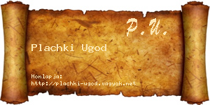 Plachki Ugod névjegykártya